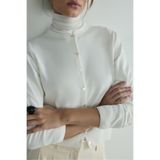 SUUD Collection Lea Triko Hırka, 36, 418136502, Ekru, Kadın