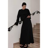 SUUD Collection Serena Kloş Etek, 42, 418136098, Siyah, Kadın