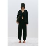 Suud Collection Siyah Ellie Keten Balon Pantolon