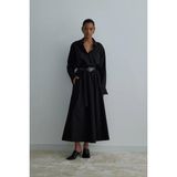 Suud Collection Siyah Kloş Etek 34 Beden Poplin Kumaş ile Gün Boyu Rahatlık