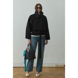 Suud Collection Siyah Millie Yarasa Kol Trençkot - 34
