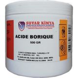 Suvar Kimya Borik Asit 500 gr Temizlik Kimyasalı Güçlü Etkisiyle Endüstriyel Kullanım İçin