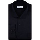 Süvari Armür Desenli Lacivert Erkek Gömlek - 2XL