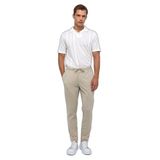 Süvari Bej Slim Armürlü Jogger Pantolon, 50
