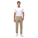 Süvari Bej Slim Düz Jogger Pantolon, 40