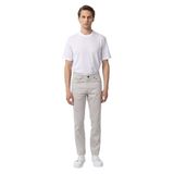 Süvari Bej Slim Fit 5 Cep Kalıp Armürlü Kanvas Pantolon, 48