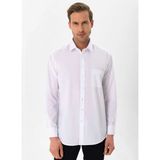 Süvari Beyaz Erkek Gömlek GM1001400357 - 3XL
