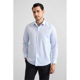 Süvari Buz Mavi Regular Klasik Yaka Casual Gömlek Gm2025300050-m01 Buz Mavi