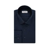 SÜVARİ Classics Smart Sport Dar Kalıp Takım Elbise Gömleği Düz Lacivert Slim Fit Cepsiz