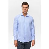 Süvari Erkek Gömlek GM2025300048 Mavi - 2XL