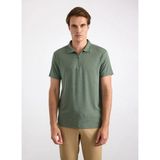 Süvari Haki Erkek Slim Fit Çizgili T-Shirt STS1014000023