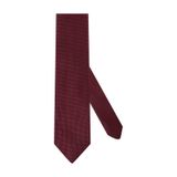 Süvari Koyu Bordo Düz Kravat-33581 Koyu Bordo