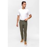 Süvari Koyu Haki Slim Casual Pantolon - 40