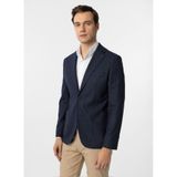 Süvari Lacivert Erkek Slim Fit Desenli Ceket CT2021600392