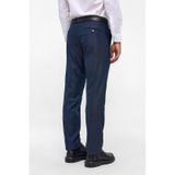 SÜVARİ Lacivert Regular Armürlü Kumaş Pantolon