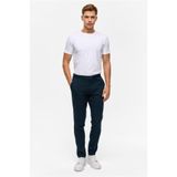 SÜVARİ Lacivert Slim Armürlü Pantolon