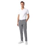 Süvari Lacivert Slim Fit Armürlü Kanvas Pantolon, 40