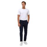 Süvari Lacivert Slim Fit Armürlü Pantolon, 46