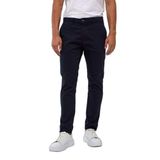Süvari Lacivert Slim Fit Armürlü Pantolon, 48