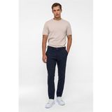 Süvari Lacivert Slim Fit Desenli Kumaş Pantolon, 50
