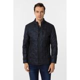 Süvari Lacivert Slim Kapitone Mont-34894 Lacivert