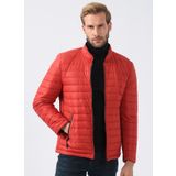Süvari MN2008700315 Slim Fit Kırmızı Erkek Kısa Şişme Mont