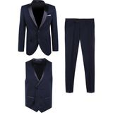Süvari Normal Bel Slim Fit Lacivert Erkek Takım Elbise TK3000400223 - 46