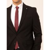 Süvari Normal Bel Slim Fit Siyah Erkek Takım Elbise TK1000600229 - 44