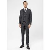 Suvari Normal Bel Slim Fit Siyah Erkek Takim Elbise Tk1020000270