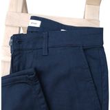 Süvari Premium Caesar Slim Fit Pamuk Keten Pantolon - Lacivert - 44