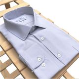 Süvari Premium Regular Svr Desenli Gömlek - Açık Gri - 2XL
