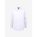 Süvari Regular Fit Klasik Yaka Düz Beyaz Erkek Gömlek GM1001400234