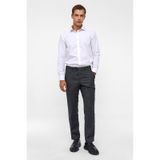 Süvari Siyah Regular Armürlü Pantolon-38627 Siyah