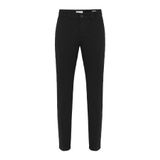 SÜVARİ Siyah Regular Armürlü Pantolon