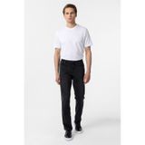 Süvari Siyah Regular Denim Pantolon-35074 Siyah