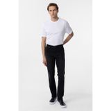 Süvari Siyah Regular Denim Pantolon-35075 Siyah