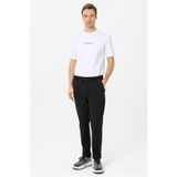SÜVARİ Siyah Regular Düz Jogger Pantolon