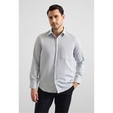 Süvari Siyah Regular Klasik Yaka Casual Gömlek - 2XL
