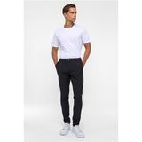 Süvari Siyah Slim Armürlü Jogger Pantolon, 46