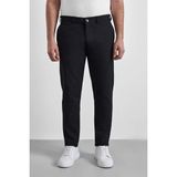 Süvari Siyah Slim Casual Pantolon - 42