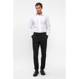 Süvari Siyah Slim Fit Düz Pantolon, 40
