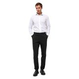 Süvari Siyah Slim Fit Düz Pantolon, 44
