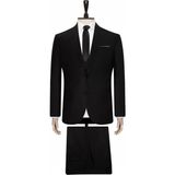 Süvari Siyah Slim Fit Yelekli Takım Elbise Erkek 48 Beden Drop 6 Drop Motifli Kumaş