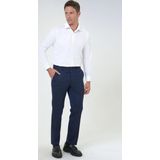 SÜVARİ Slim Fit Düz Esnek Lacivert Kumaş Pantolon