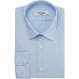 Süvari Slim Fit Erkek Gömlek - Orta Mavi