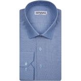 Süvari Slim Fit Filafil Erkek Gömlek - Açık Mavi