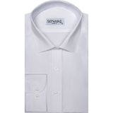 Süvari Slim Fit Filafil Erkek Gömlek - XL - Beyaz