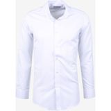 Süvari Slim Fit Klasik Yaka Armürlü Beyaz Erkek Gömlek GM2024700333 - 2XL