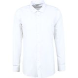 Süvari Slim Fit Klasik Yaka Düz Beyaz Erkek Gömlek GM1007100526 - 2XL
