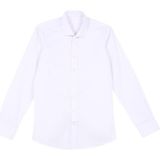 Süvari Slim Fit Klasik Yaka Düz Beyaz Erkek Gömlek GM1007100536 - 2XS